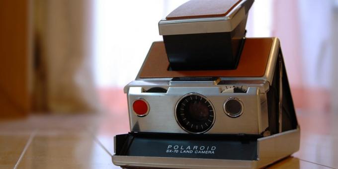 Φωτογραφική μηχανή Polaroid SX-70 Οικόπεδο κάμερα 