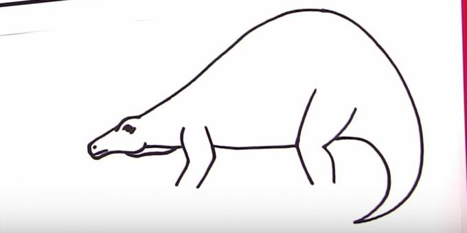 Πώς να σχεδιάσετε ένα Stegosaurus: προσθέστε την πλάτη και την ουρά