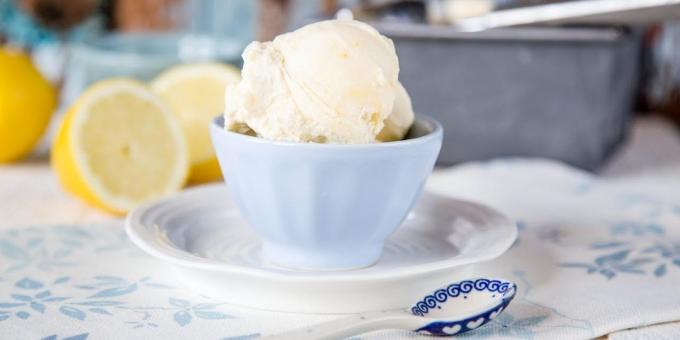Πώς να κάνει το λεμόνι παγωτό