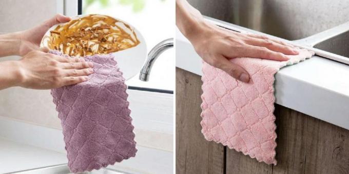 πετσέτες για τα πιάτα