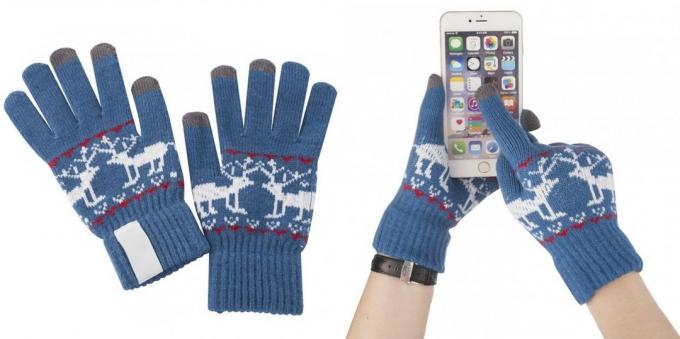 Δώρα για την Πρωτοχρονιά: γάντια ζεστό αφή