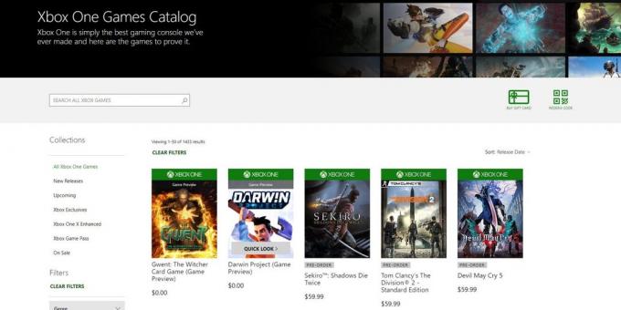 αγοράζουν παιχνίδια: Xbox One Παιχνίδι Κατάλογος