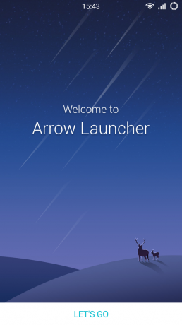 Arrow Launcher wellcome