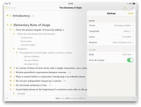 Outlinely - ένα ισχυρό εργαλείο για την αντιμετώπιση των πολύπλοκων κειμένων για iPhone και iPad