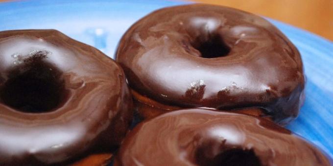 Donuts Συνταγές: donuts σοκολάτα