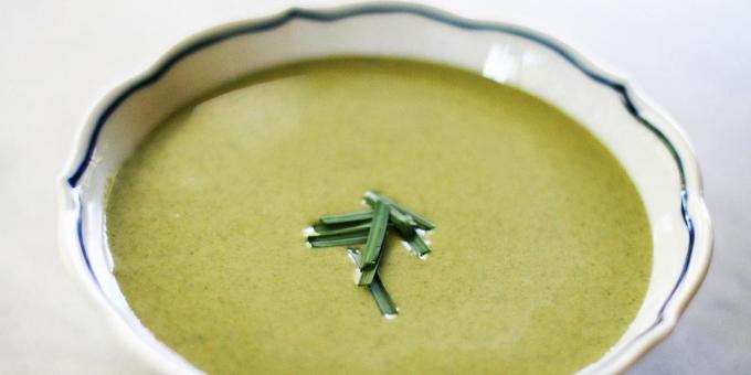 Συνταγές σούπες κρέμα: κρέμα σούπα με σπανάκι