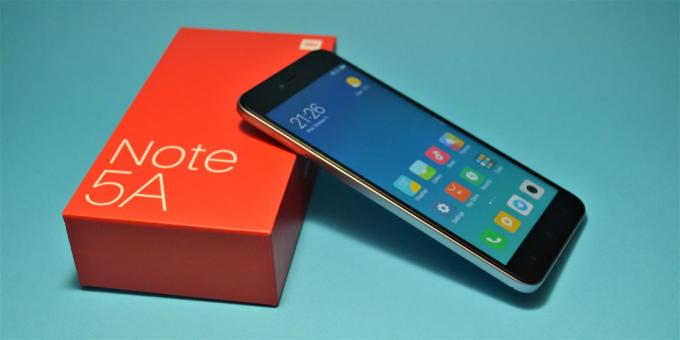 Επισκόπηση Xiaomi redmi Σημείωση 5α - ένα smartphone προϋπολογισμό που μπορεί να πυροβολήσει