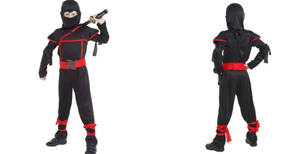 Ninja κοστούμι για Απόκριες