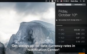 10 καλύτερες widgets για την γραμμή ειδοποιήσεων OS X Yosemite