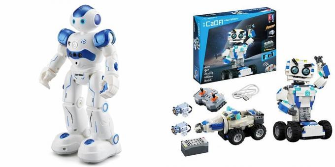 Τι να δώσει ένα αγόρι 5 ετών για τα γενέθλιά του: ένα ρομπότ