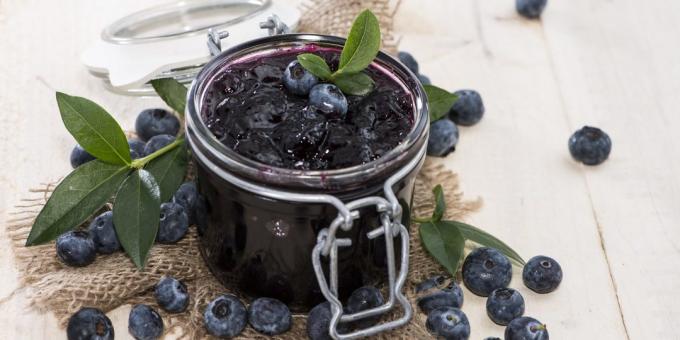 Blueberries το χειμώνα, χωρίς μαγείρεμα