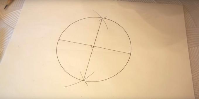 Πώς να σχεδιάσετε ένα αστέρι πέντε σημείων: σχεδιάστε έναν κύκλο