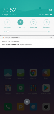 Επισκόπηση Xiaomi redmi Σημείωση 6 Pro: Ειδοποιήσεις