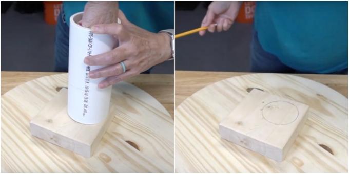 Πώς να φτιάξετε ένα DIY ξύσιμο γάτας: κύκλος του σωλήνα