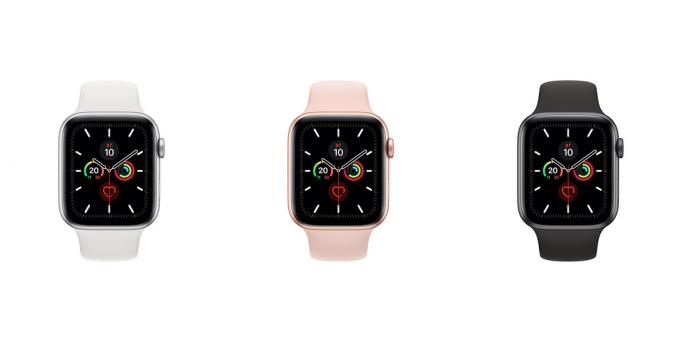 Apple Watch Σειρά 5: Χρώμα