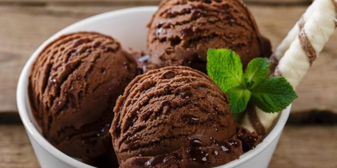 παγωτό σοκολάτα από τον Jamie Oliver