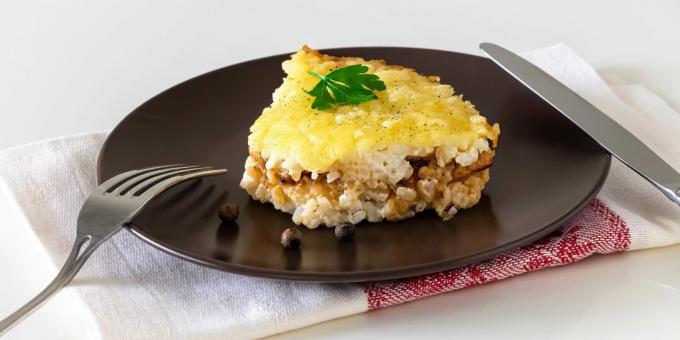 Κατσαρόλα ρυζιού με κιμά: μια απλή συνταγή