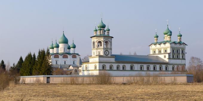 Αξιοθέατα του Veliky Novgorod: Μοναστήρι Nikolo-Vyazhishsky