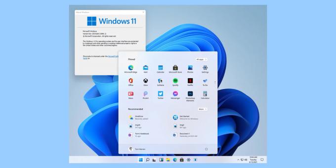 Στιγμιότυπα οθόνης των Windows 11
