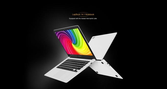 Chuwi LapBook 14.1: εμφάνιση