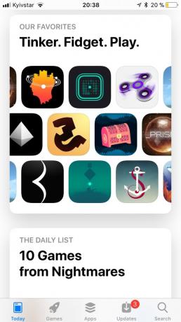 App Store στο iOS 11: συλλογές