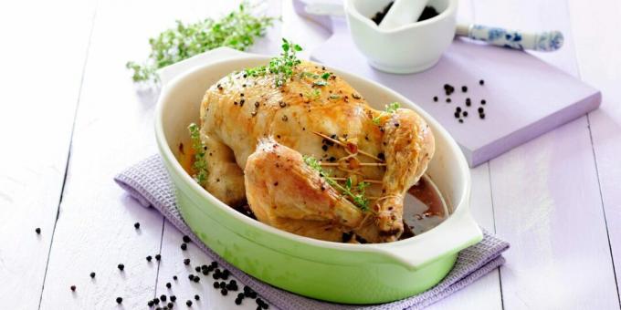Κοτόπουλο γεμιστό με ρύζι και λαχανικά