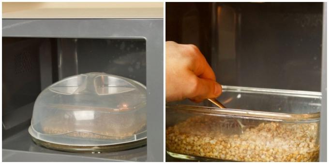 Πώς να μαγειρέψουν κουάκερ φαγόπυρου στο φούρνο μικροκυμάτων