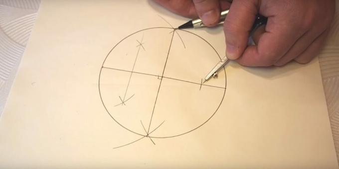 Πώς να σχεδιάσετε ένα πεντάκτινο αστέρι: μετρήστε την απόσταση