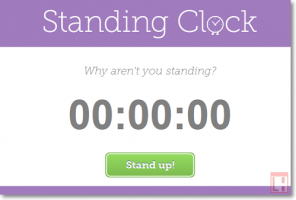StandingClock: εντοπισμού του χρόνου σε μια όρθια θέση