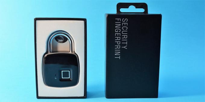έξυπνο USB κλειδαριά επαναφορτιζόμενη Smart Keyless δακτυλικών αποτυπωμάτων Lock