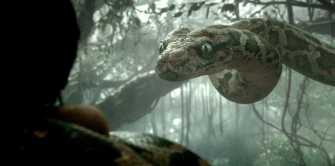 Πλάνο από την ταινία για τα φίδια "The Jungle Book"