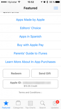 Πώς να συμπληρώσετε την ισορροπία των ΗΠΑ Apple ID