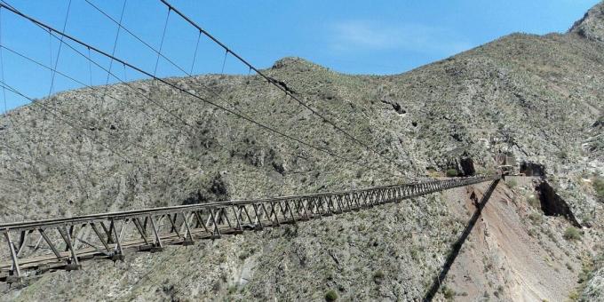 Οι πιο τρομακτικές γέφυρες: κρεμαστή γέφυρα Ohuela