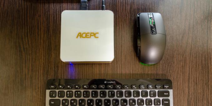 Mini PC AcePC AK7: η δυνατότητα χρησιμοποίησης