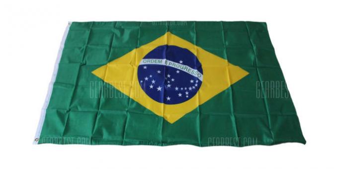 Αθλητισμός χαρακτηριστικά: Βραζιλία σημαία