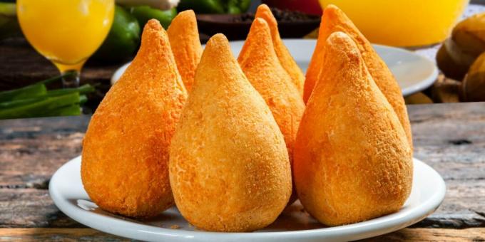 Coxinha - αυθεντικές κροκέτες κοτόπουλου