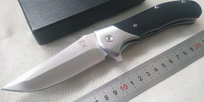 Τι να πάρετε ένα χαράτσι: ένα πτυσσόμενο μαχαίρι με κλιπ