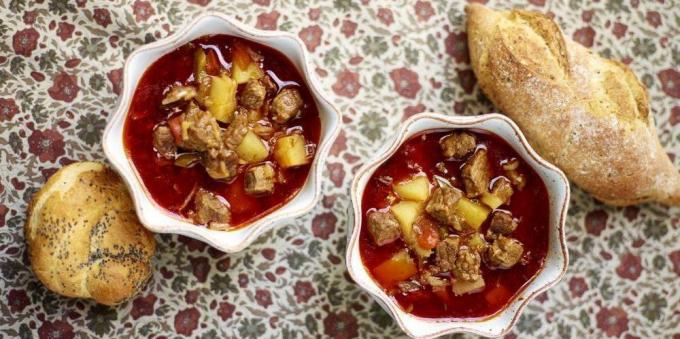 Τα καλύτερα πιάτα του βοείου κρέατος: Γκούλας σούπα από τον Jamie Oliver