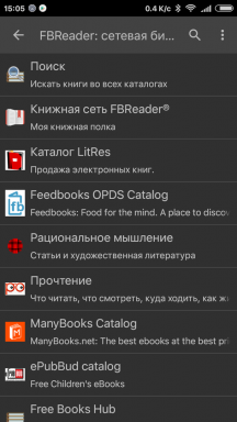Επισκόπηση Reader FBReader για το Android