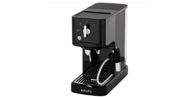 Το χαρούπι καφέ Krups εσπρέσσο Pompe Compact XP345810