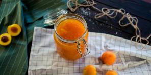 Βερίκοκο και μαρμελάδα πορτοκάλι με ζάχαρη