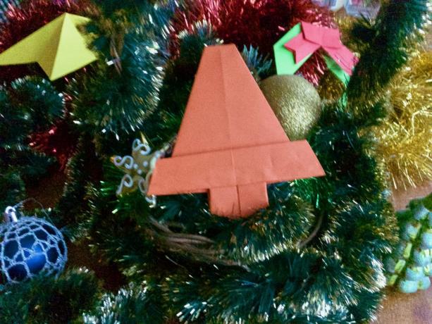 Χριστούγεννα origami