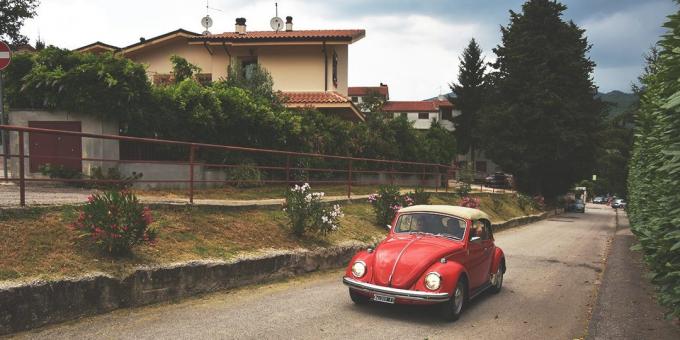 ένα ταξίδι στην Ιταλία: το αυτοκίνητο
