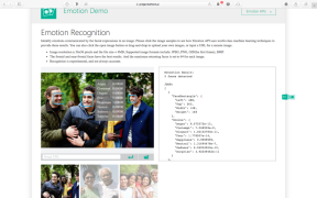 Συγκίνηση Αναγνώριση - υπηρεσίες Microsoft, η οποία αναγνωρίζει τα συναισθήματα των ανθρώπων σε εικόνες