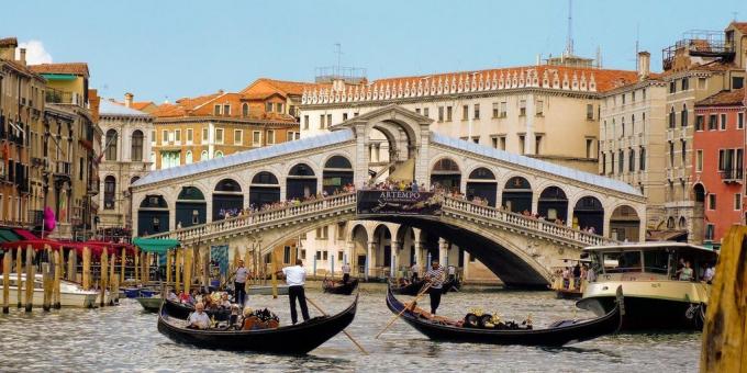 Πού να πάει στην Ευρώπη: Πόλη της Βενετίας, Ιταλία