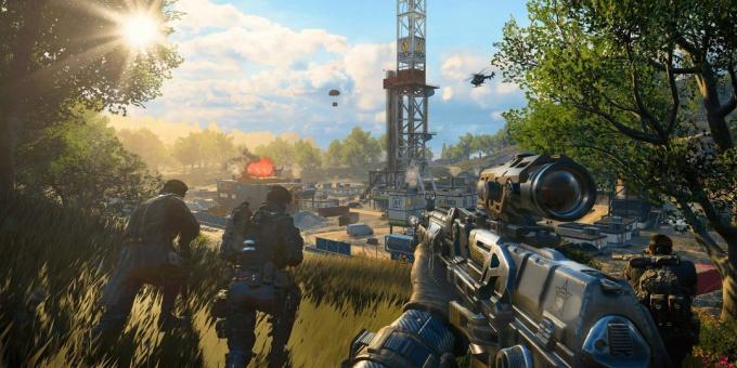 Παιχνίδια 2018 για απλές υπολογιστές: Call of Duty: Black Ops 4