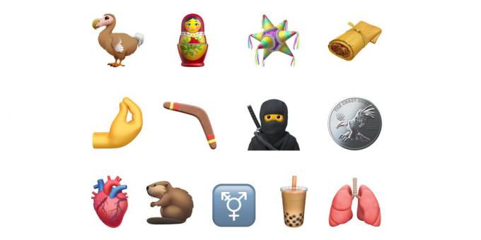 Matryoshka, ninja και beaver: emoji δημοσιευμένα, τα οποία θα κυκλοφορήσουν σε iOS και macOS το 2020