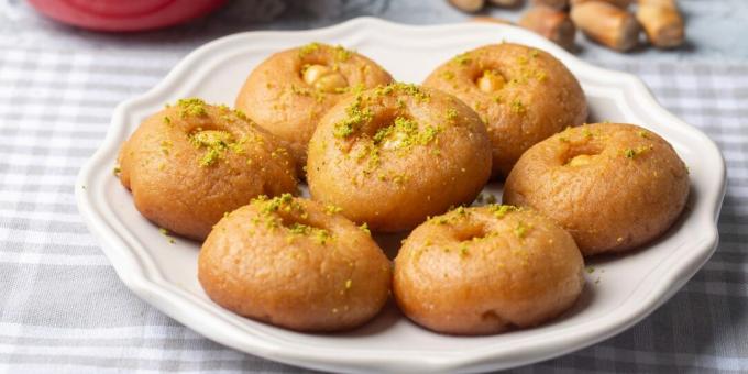 Shekerpare - μαλακά τουρκικά μπισκότα
