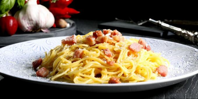 Pasta Carbonara του Jamie Oliver