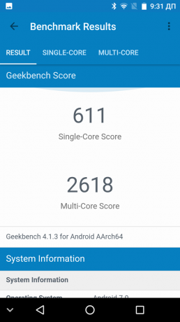 Leagoo KIICAA Mix. Geekbench